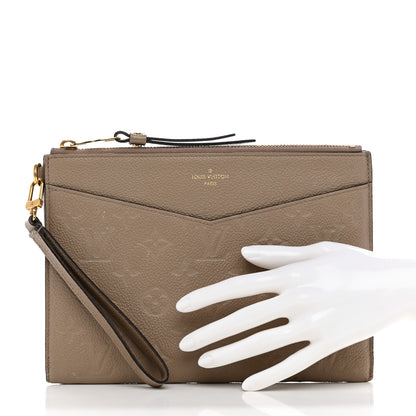 Louis Vuitton Empreinte Pochette Melanie MM Tourterelle 2 of 12