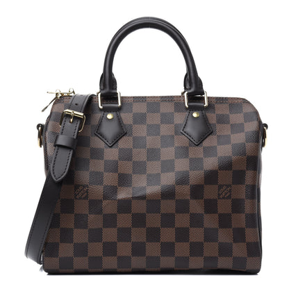 Louis Vuitton Damier Ebene Speedy Bandouliere 25 2 of 22