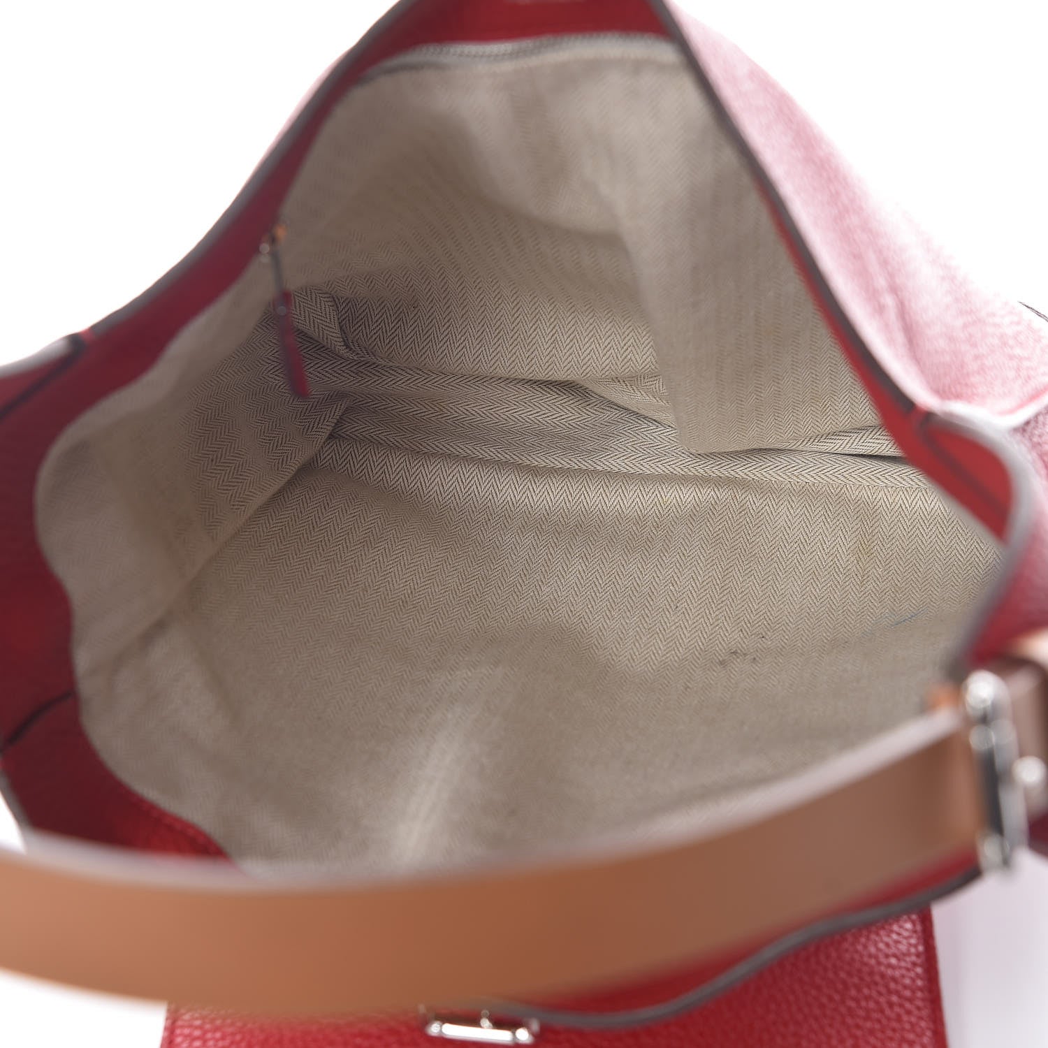 Hermes Taurillon Clemence Marwari PM Rouge Casaque 5 of 10