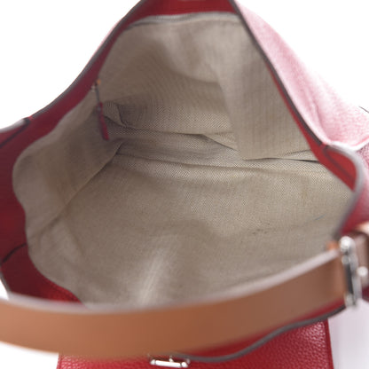 Hermes Taurillon Clemence Marwari PM Rouge Casaque 5 of 10