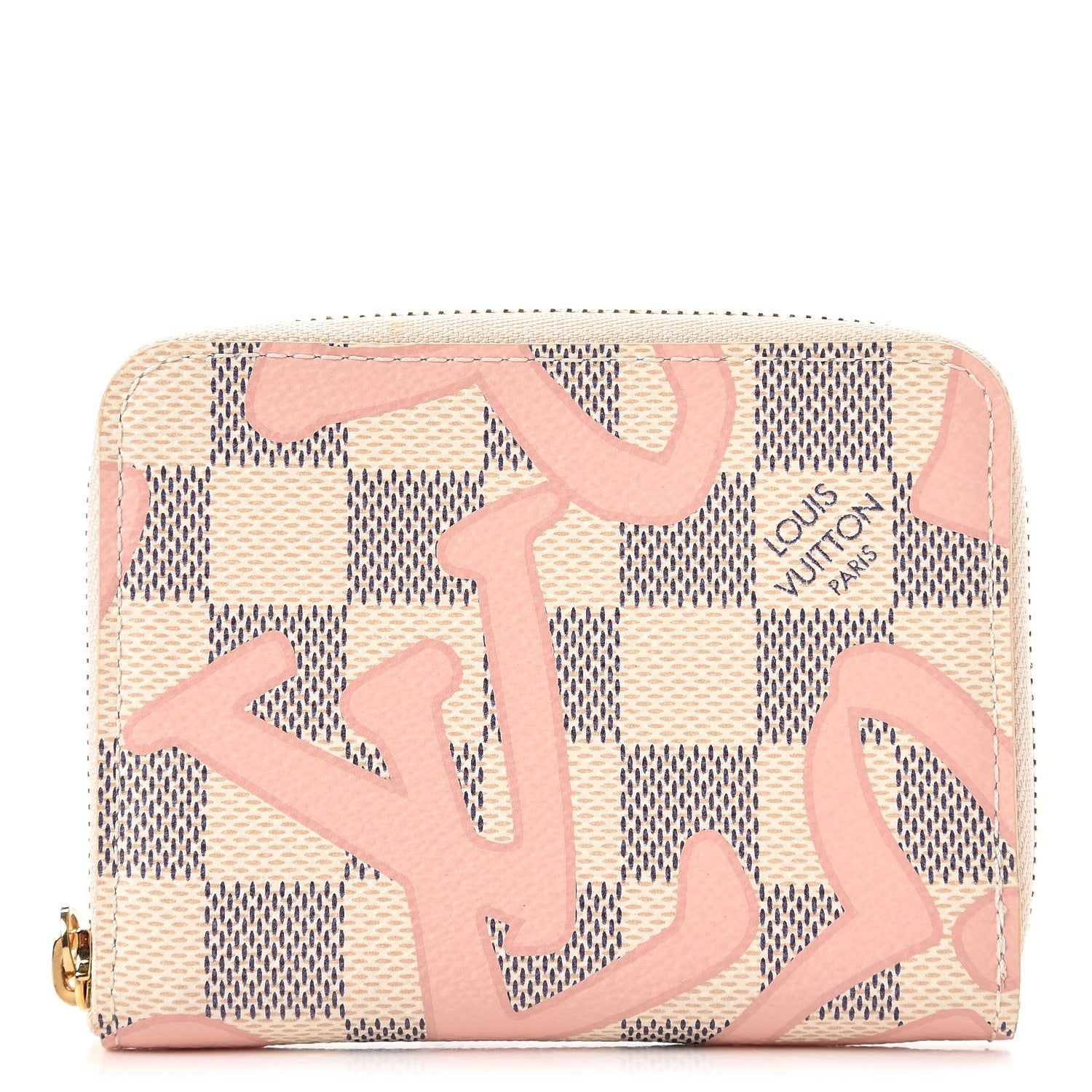 Louis Vuitton Damier Azur Tahitienne Zippy Coin Purse 1 of 7