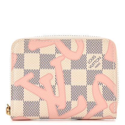 Louis Vuitton Damier Azur Tahitienne Zippy Coin Purse 1 of 7