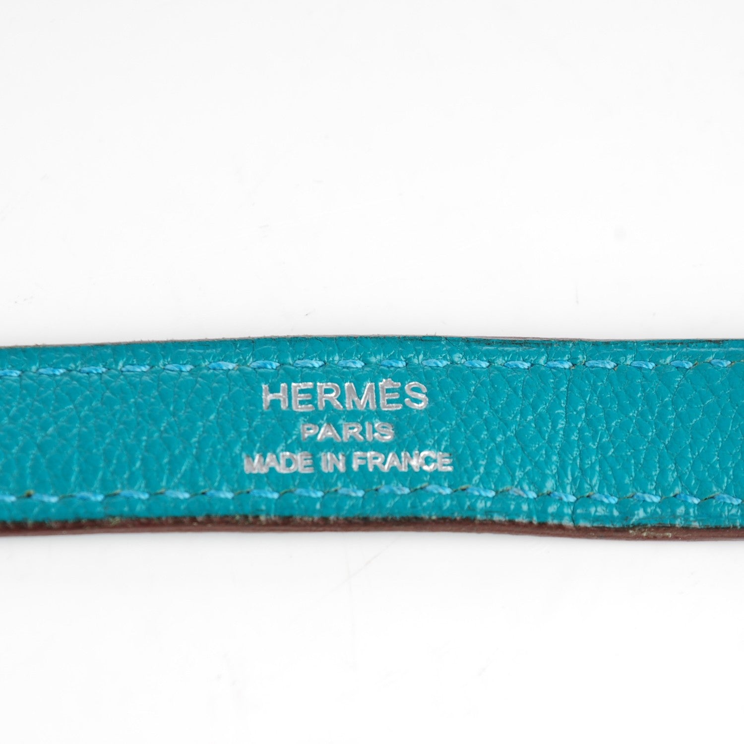 Hermes Chevre Mysore Kelly Retourne 32 Bleu Paon 10 of 23