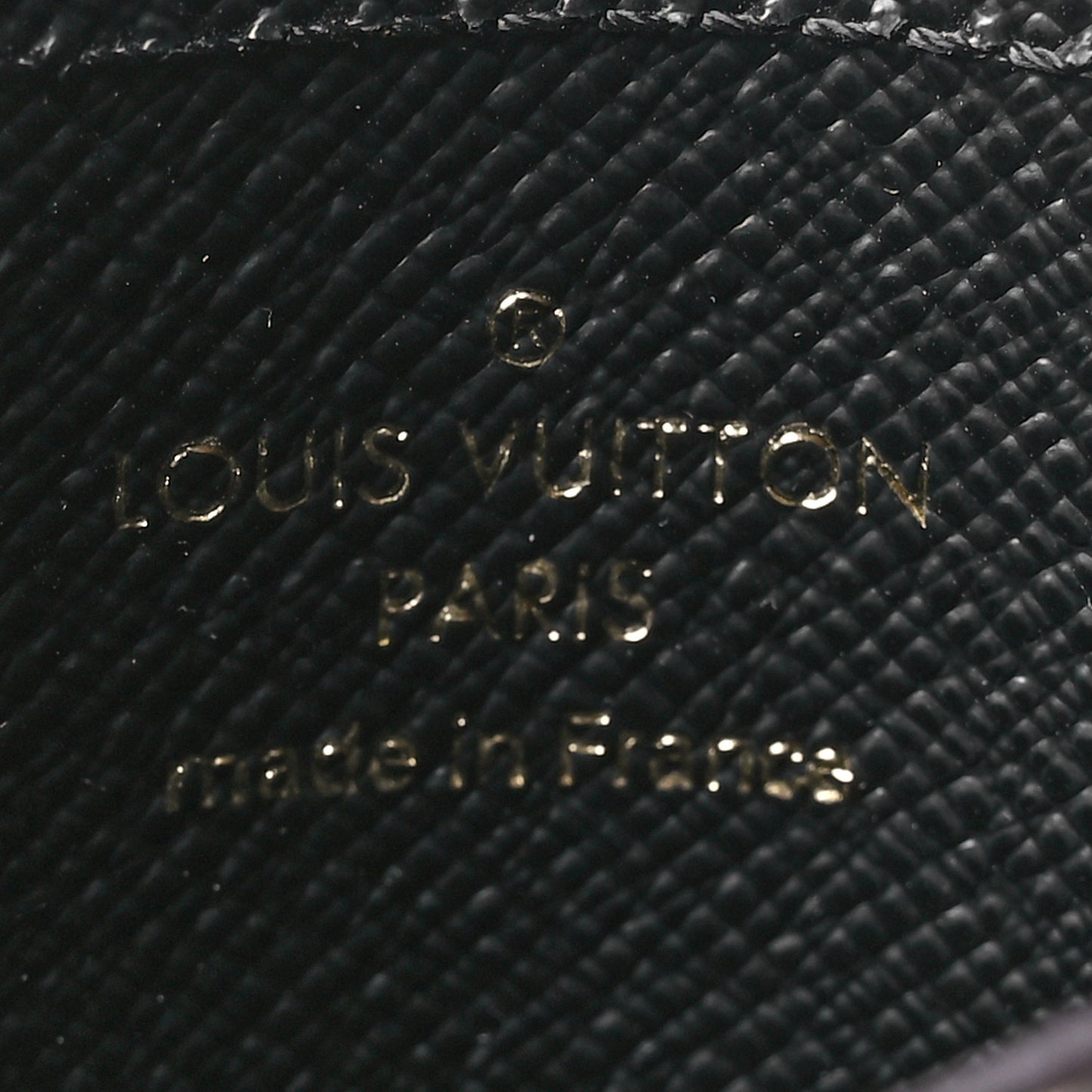 Reverse Monogram Card Holder