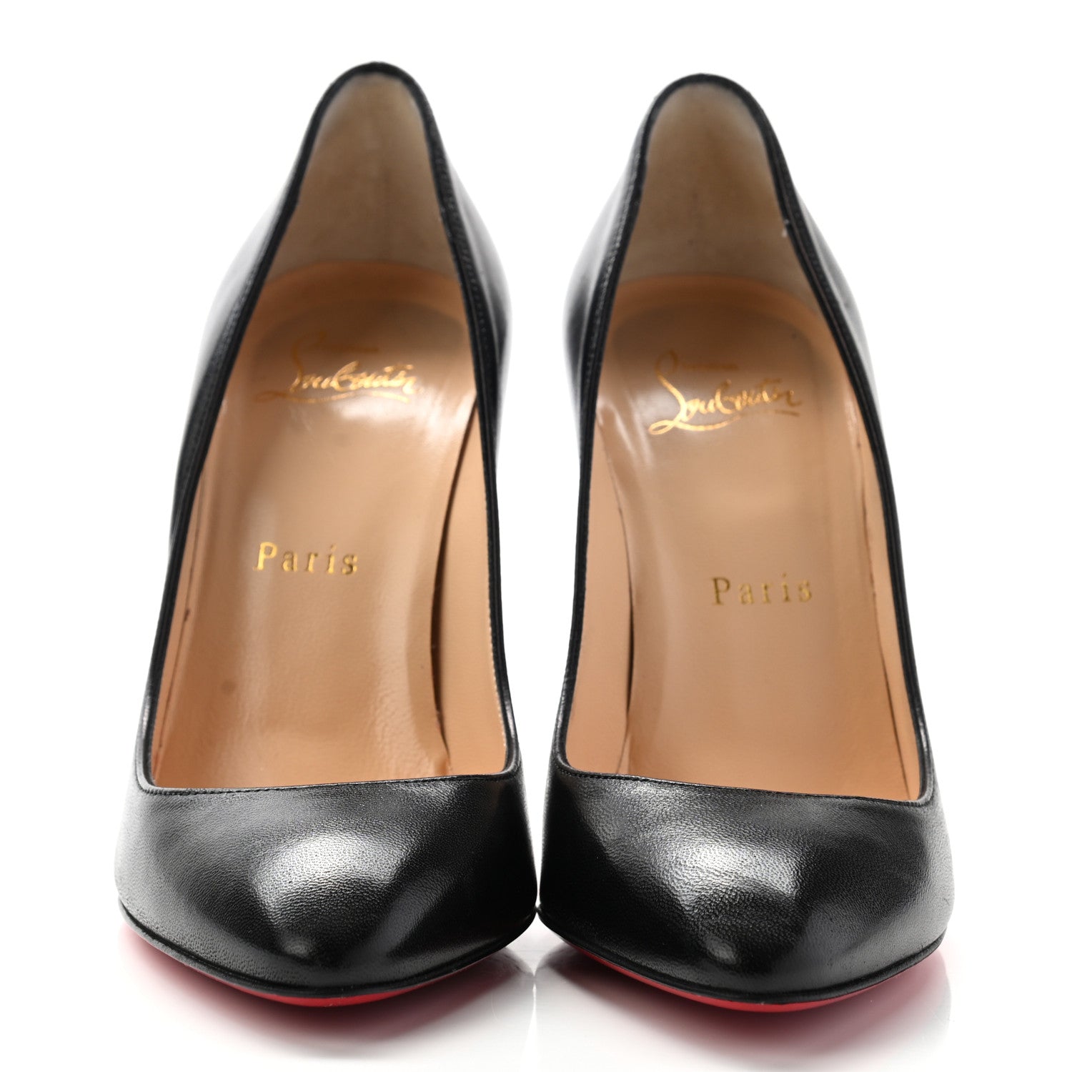 Christian Louboutin Shiny Nappa Eloise 100 Pumps 36.5 Black 2 of 9