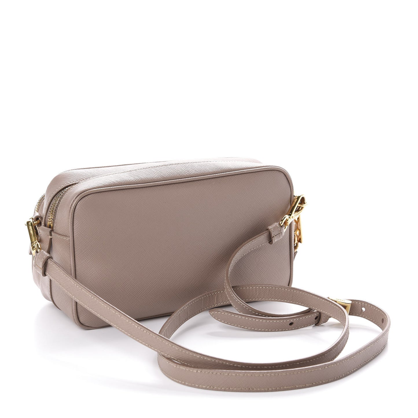 Saffiano Camera Case Crossbody Bag Cammeo