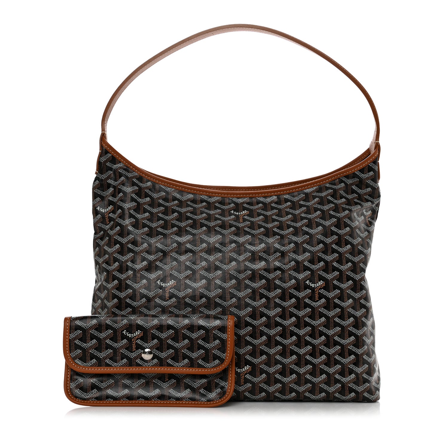 Goyardine Boheme Hobo Black Gold