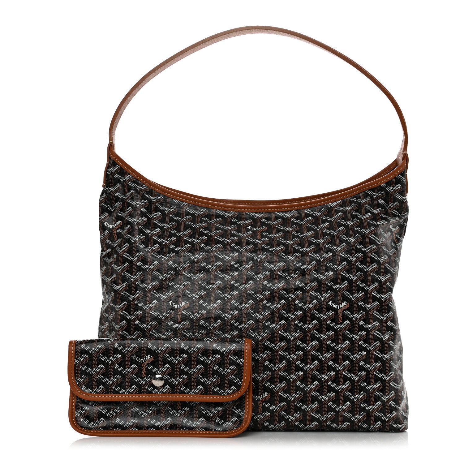 Goyard Goyardine Boheme Hobo Black Gold 1 of 10