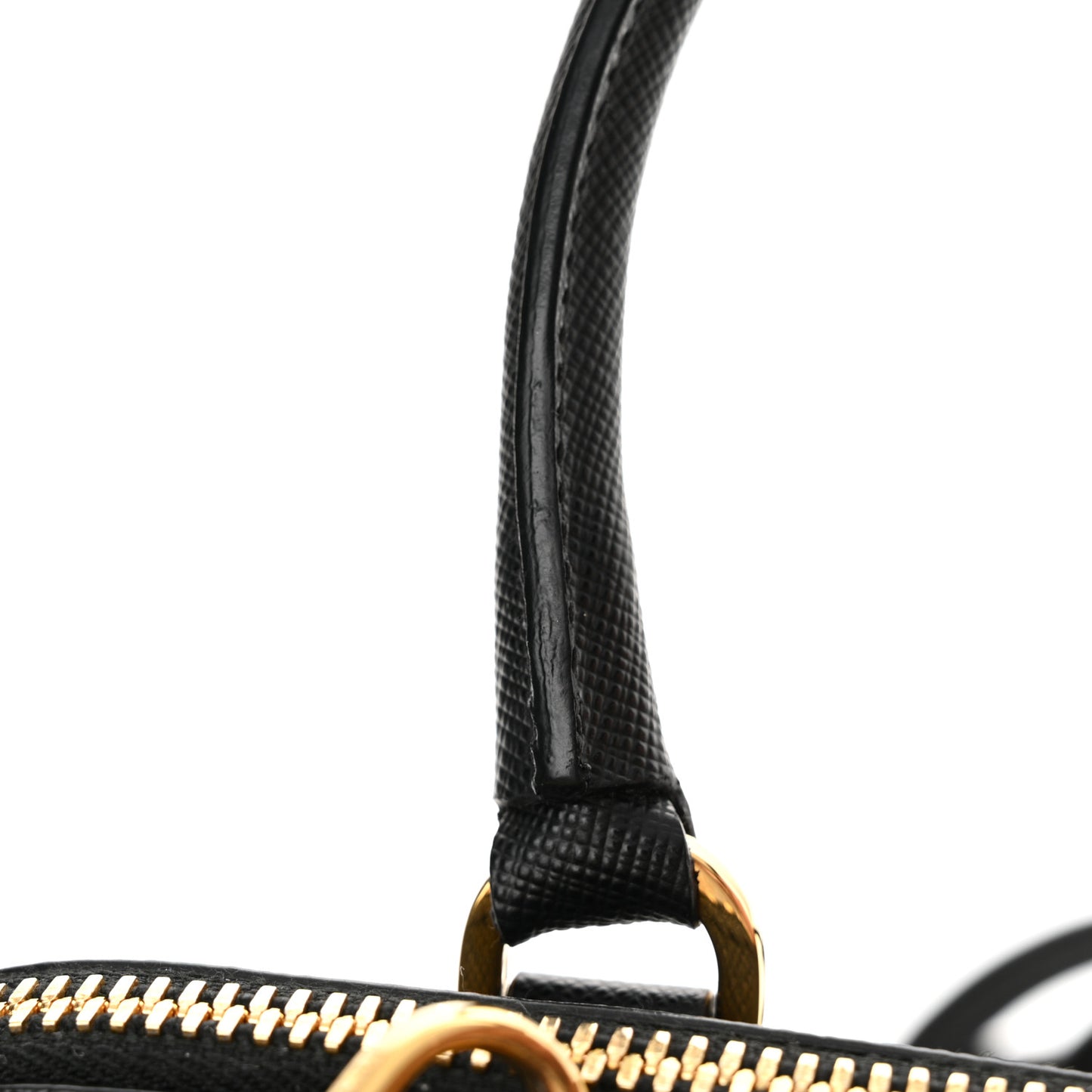 Saffiano Lux Small Promenade Tote Black