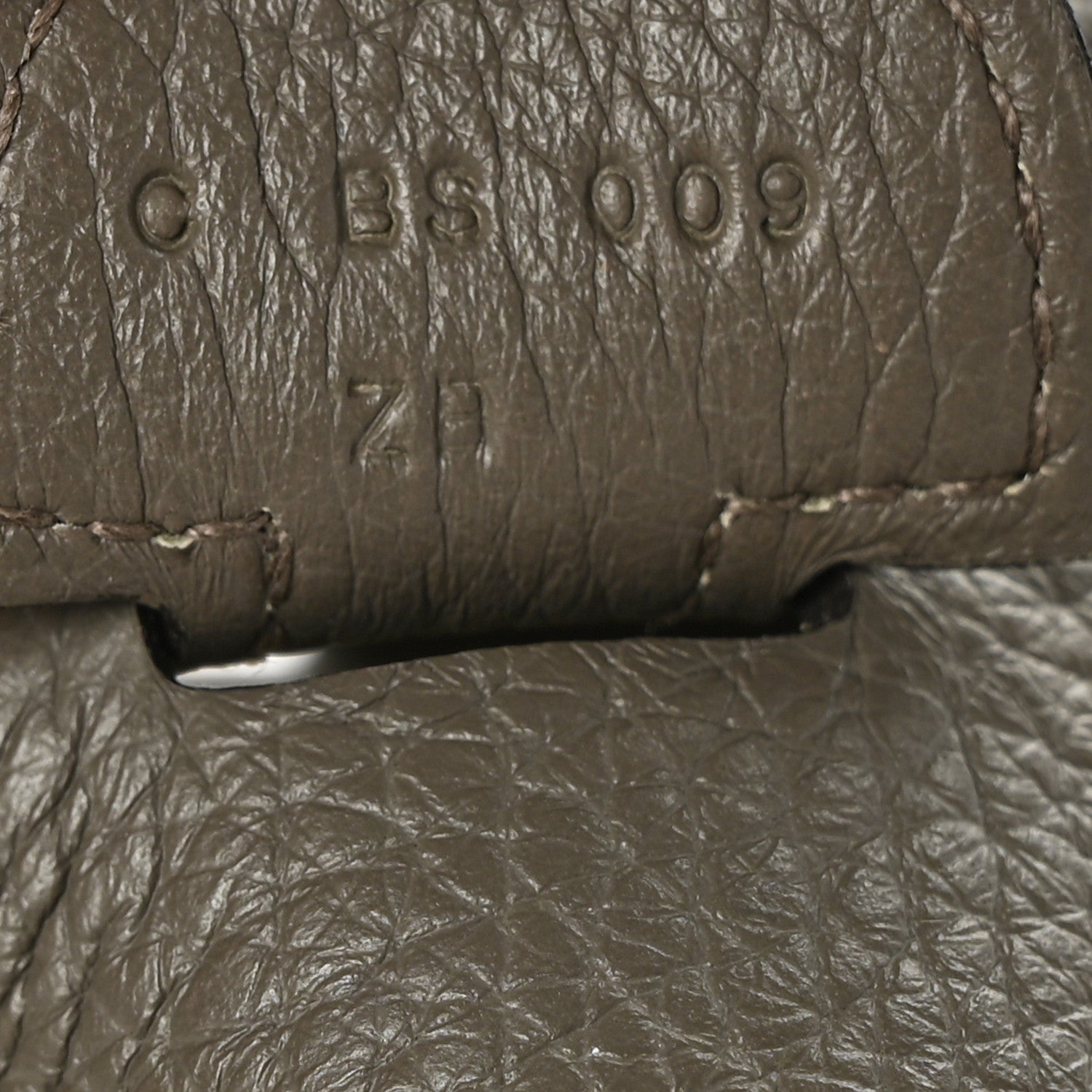 Hermes Epsom Evelyne III GM Etain 7 of 11