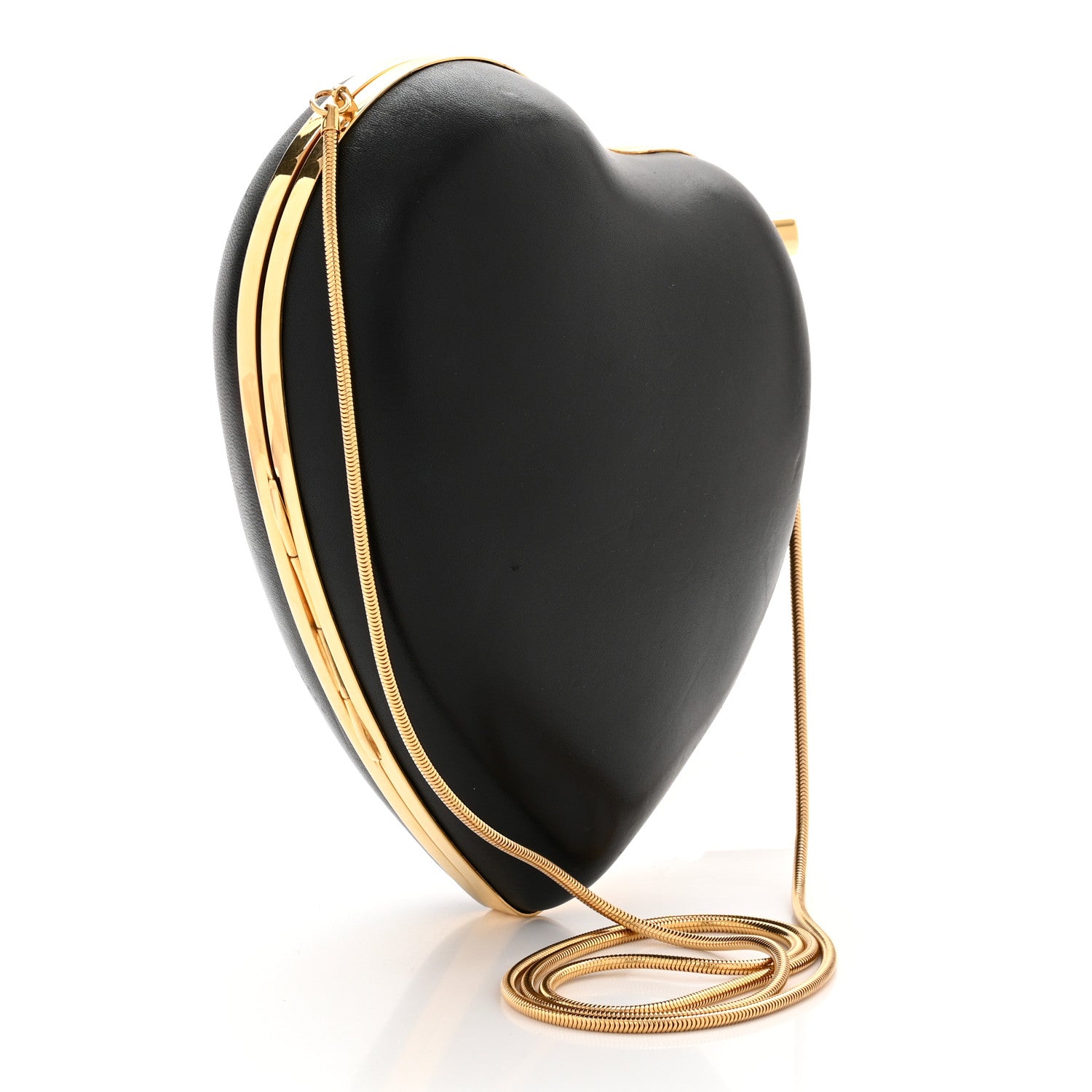 Saint Laurent Calfskin Monogram Love Box Bag Black 3 of 10