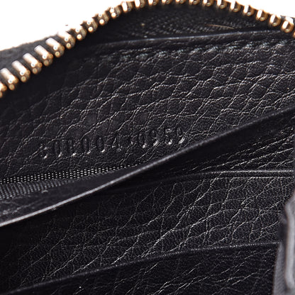 Gucci Calfskin Soho Zip Around Wallet Black 7 of 10