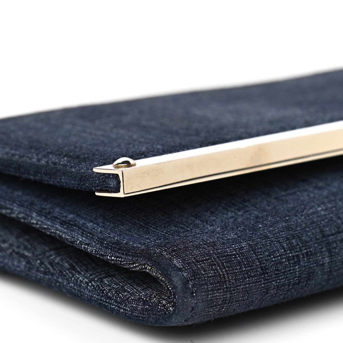 Denim Clutch Blue