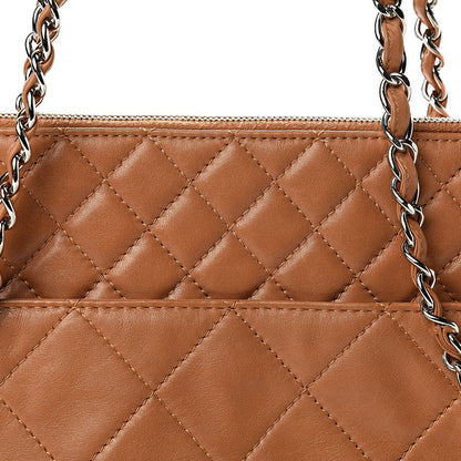 Chanel Calfskin Quilted In The Business Camera Case Camel 8 of 15