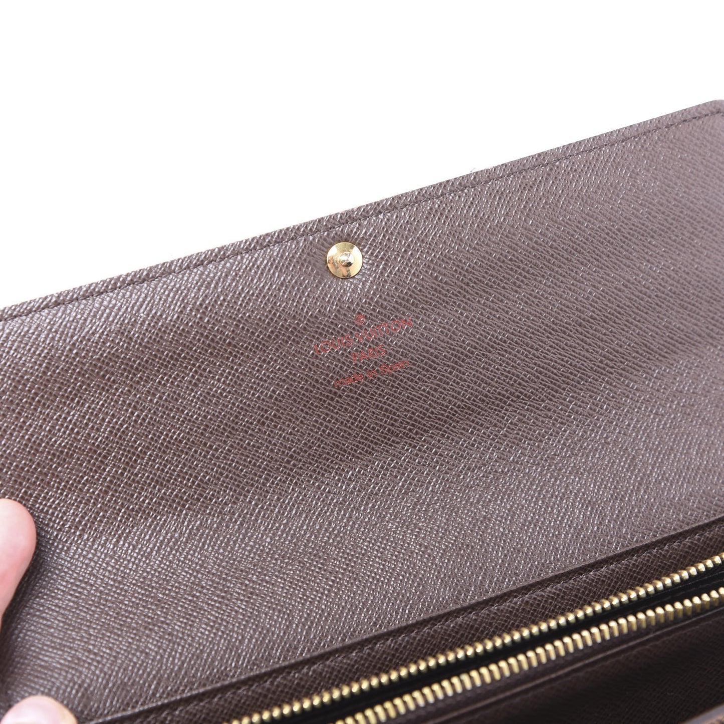 Damier Ebene Sarah Wallet