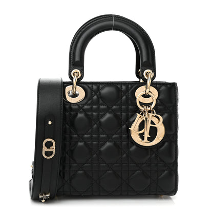 Christian Dior Lambskin Cannage Small My ABCDior Lady Dior Black 1 of 13