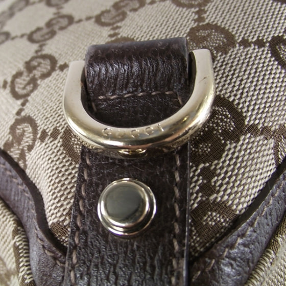 Gucci Monogram Canvas Abbey Large Tote 10 of 13