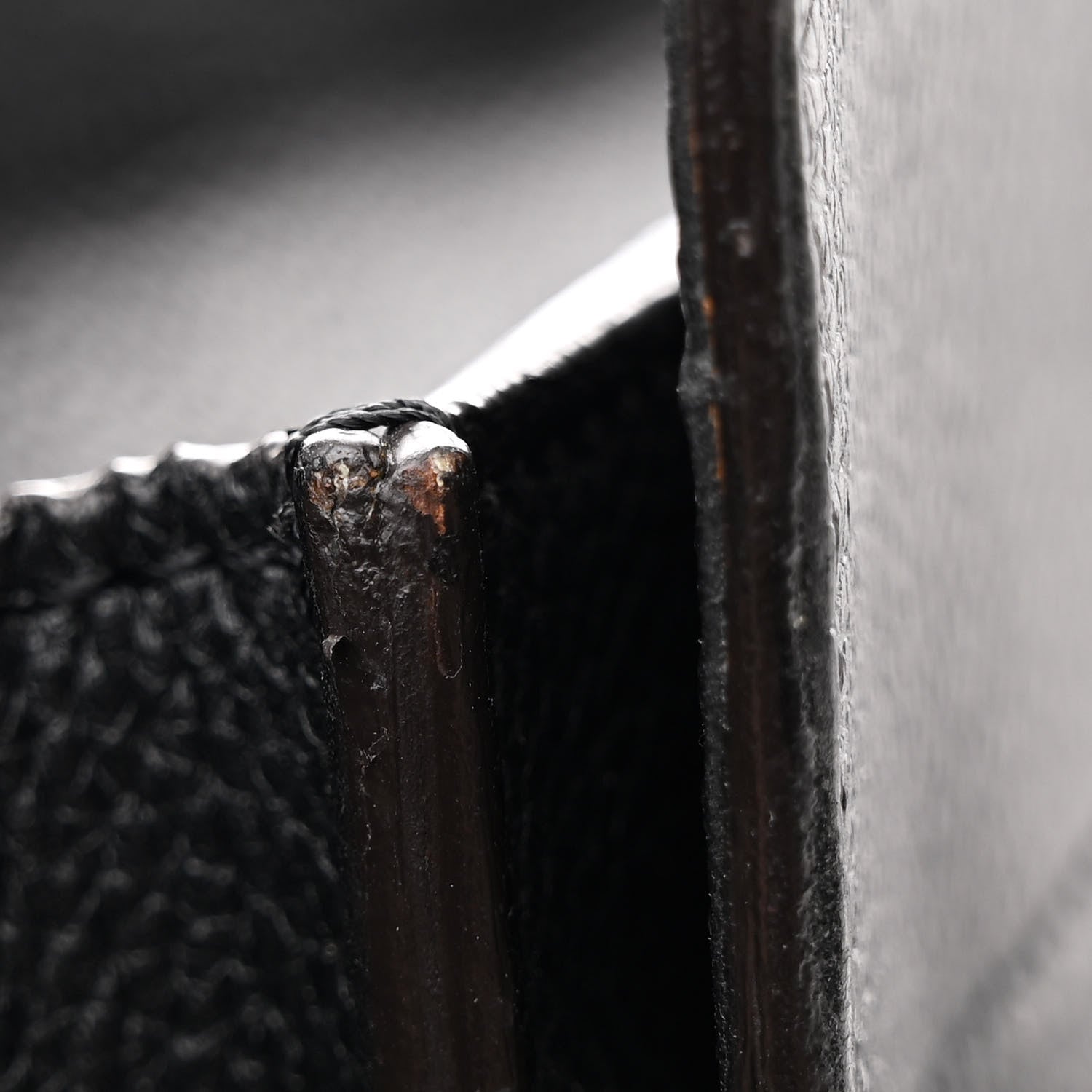 Celine Drummed Calfskin Mini Luggage Black 11 of 11