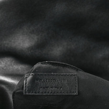 Saint Laurent Lambskin Quilted Sade Puffer Envelope Clutch Black 9 of 13