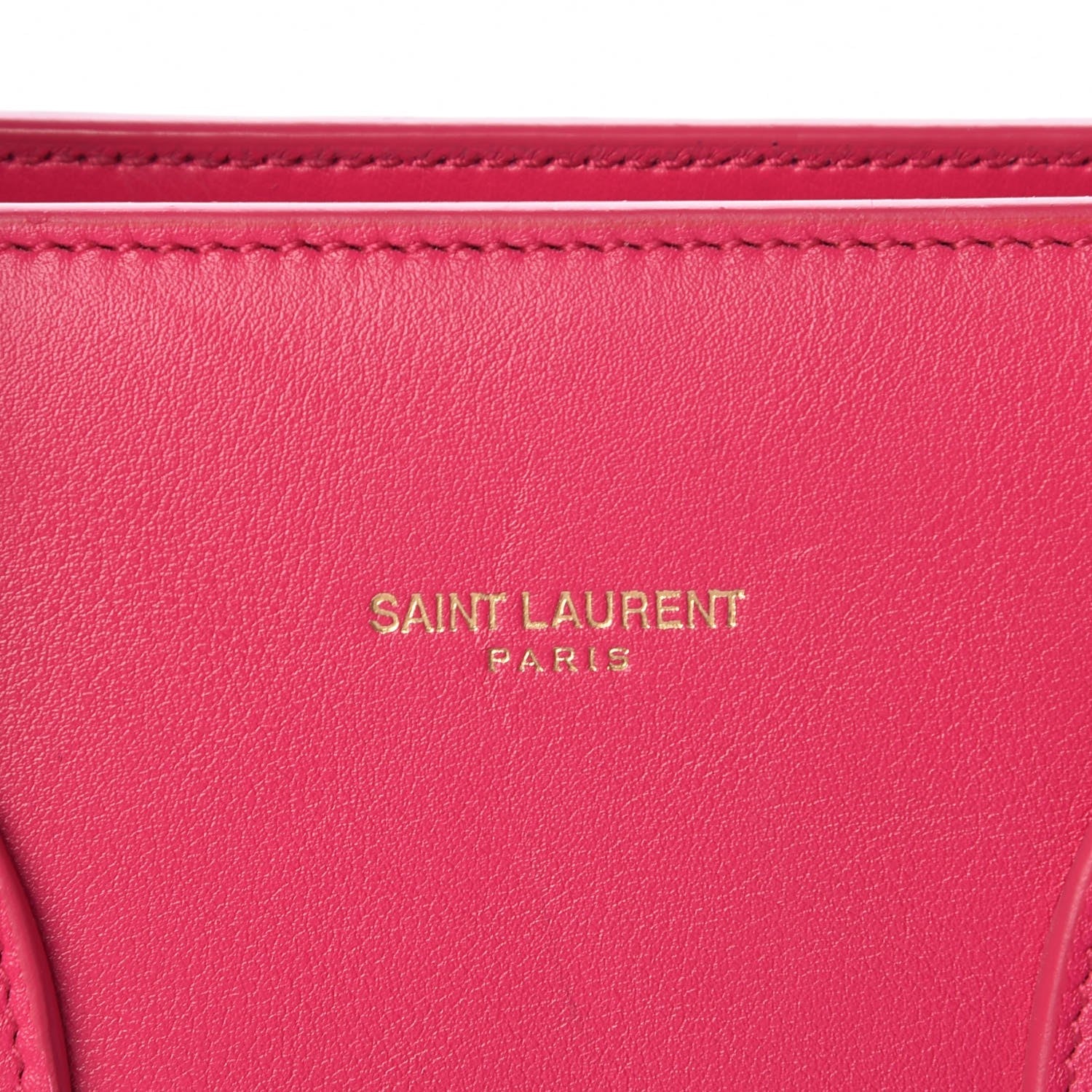 Saint Laurent Calfskin Small Sac De Jour Lipstick Fuchsia 6 of 14