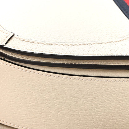 Gucci Textured Calfskin Small Ophidia Flap Messenger Bag Mystic White 11 of 12