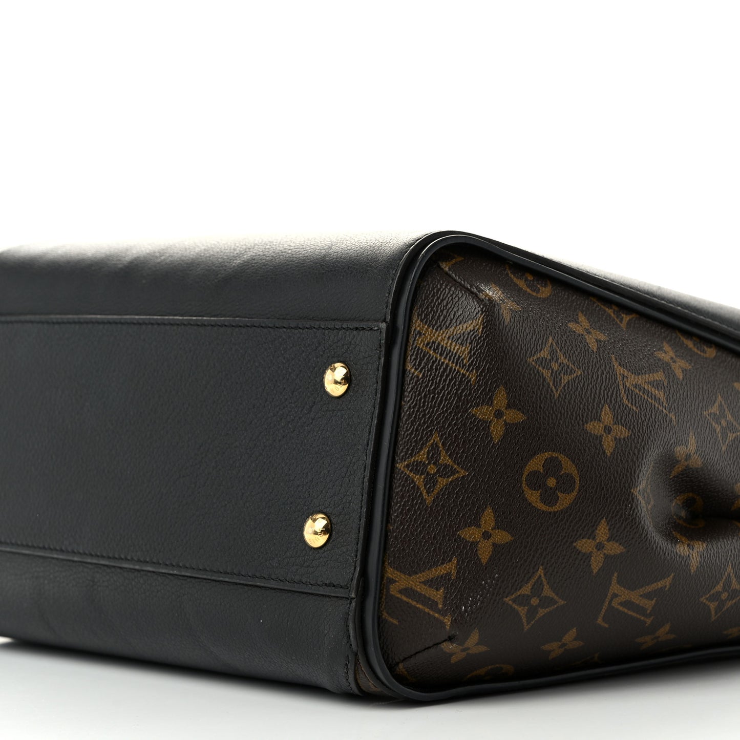 Calfskin Monogram Kimono Tote Black