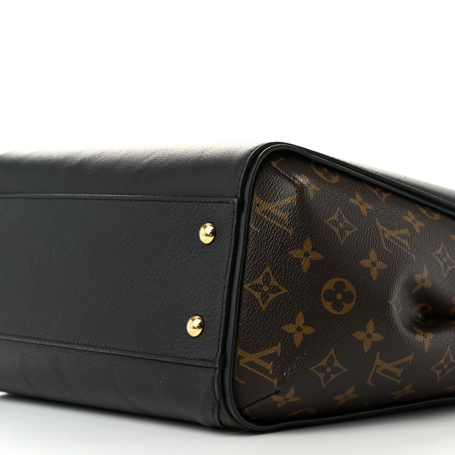 Louis Vuitton Calfskin Monogram Kimono Tote Black 10 of 10