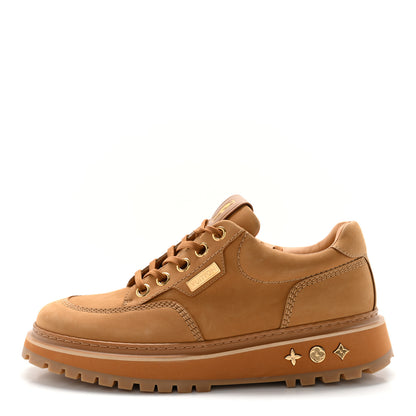 Louis Vuitton Suede Mens Abbesses Derby Beige 1 of 16