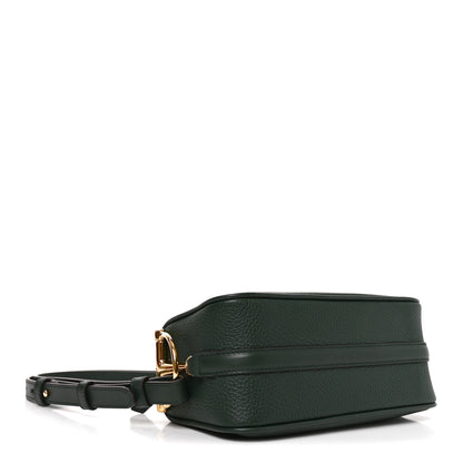 Gucci Grainy Calfskin Half Horsebit Mini Shoulder Bag Verde 4 of 11