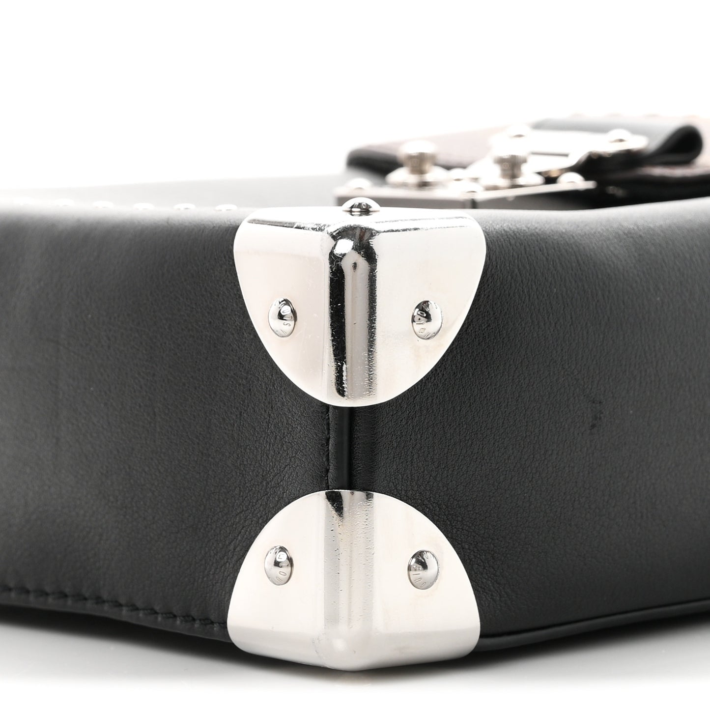 Calfskin Monogram Camera Box Vibe Black