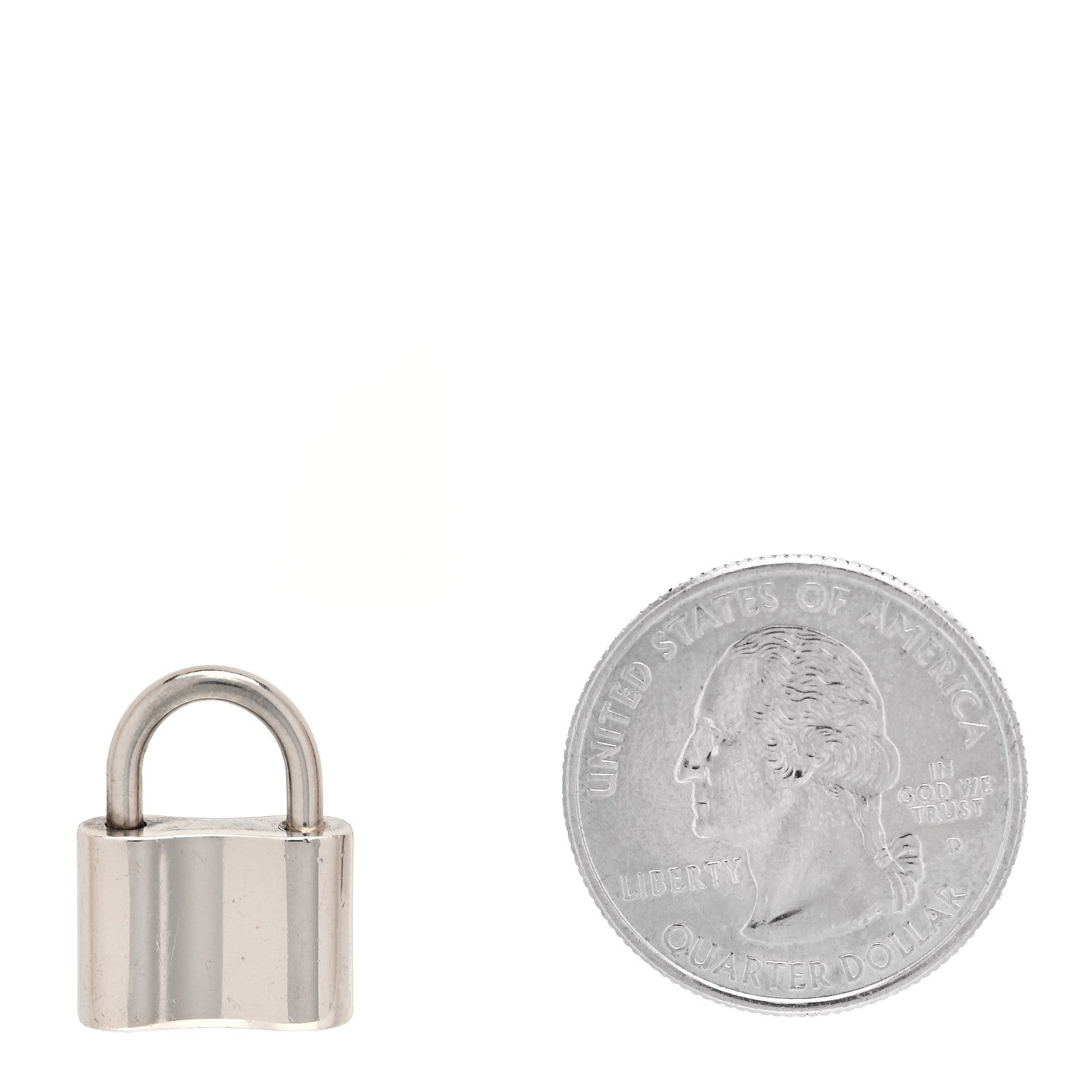 Tiffany Sterling Silver Enamel 1837 Lock Charm Blue 2 of 4