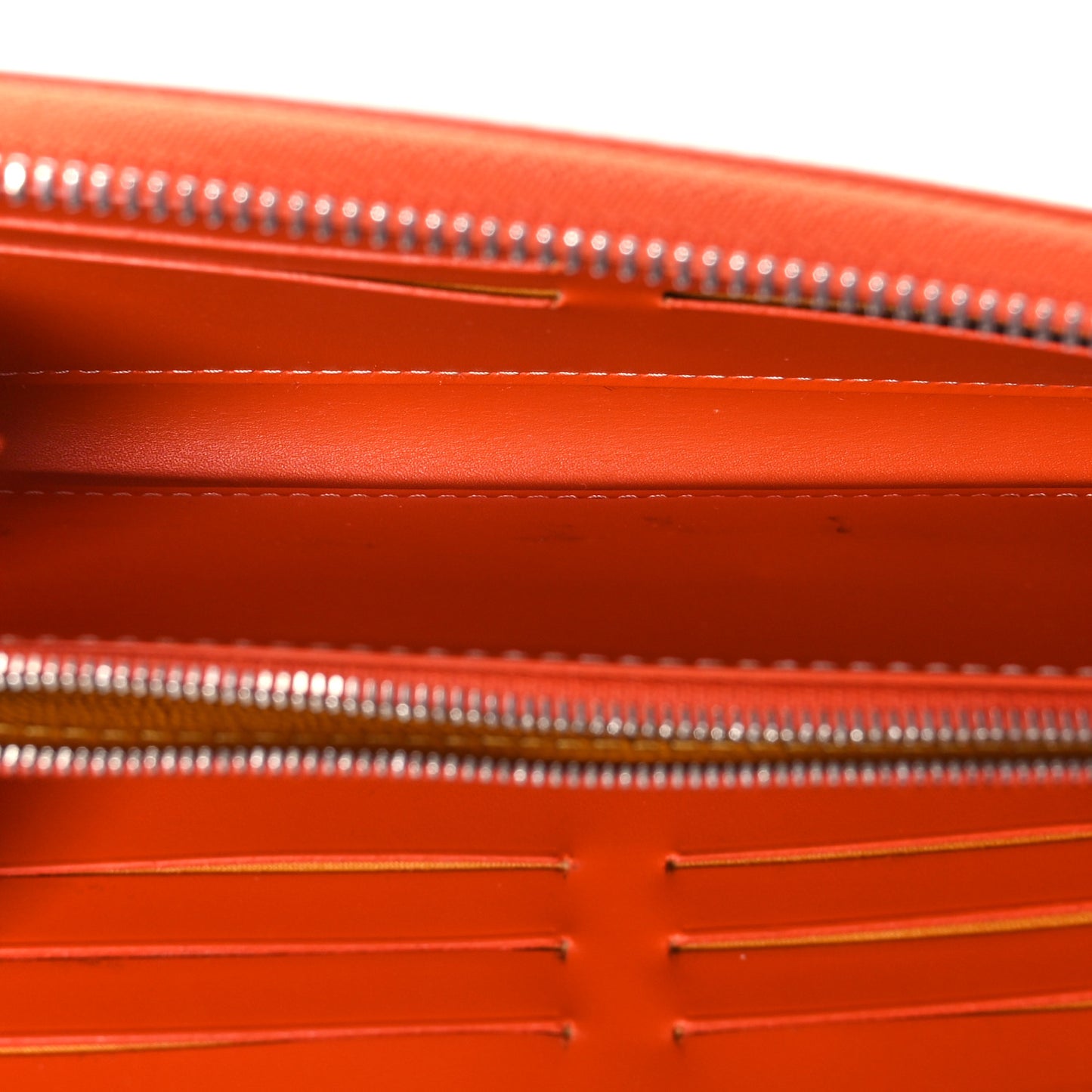 Goyardine Matignon Zip Around GM Wallet Orange