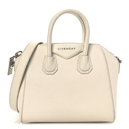 Givenchy Sugar Goatskin Mini Antigona Off White 1 of 17