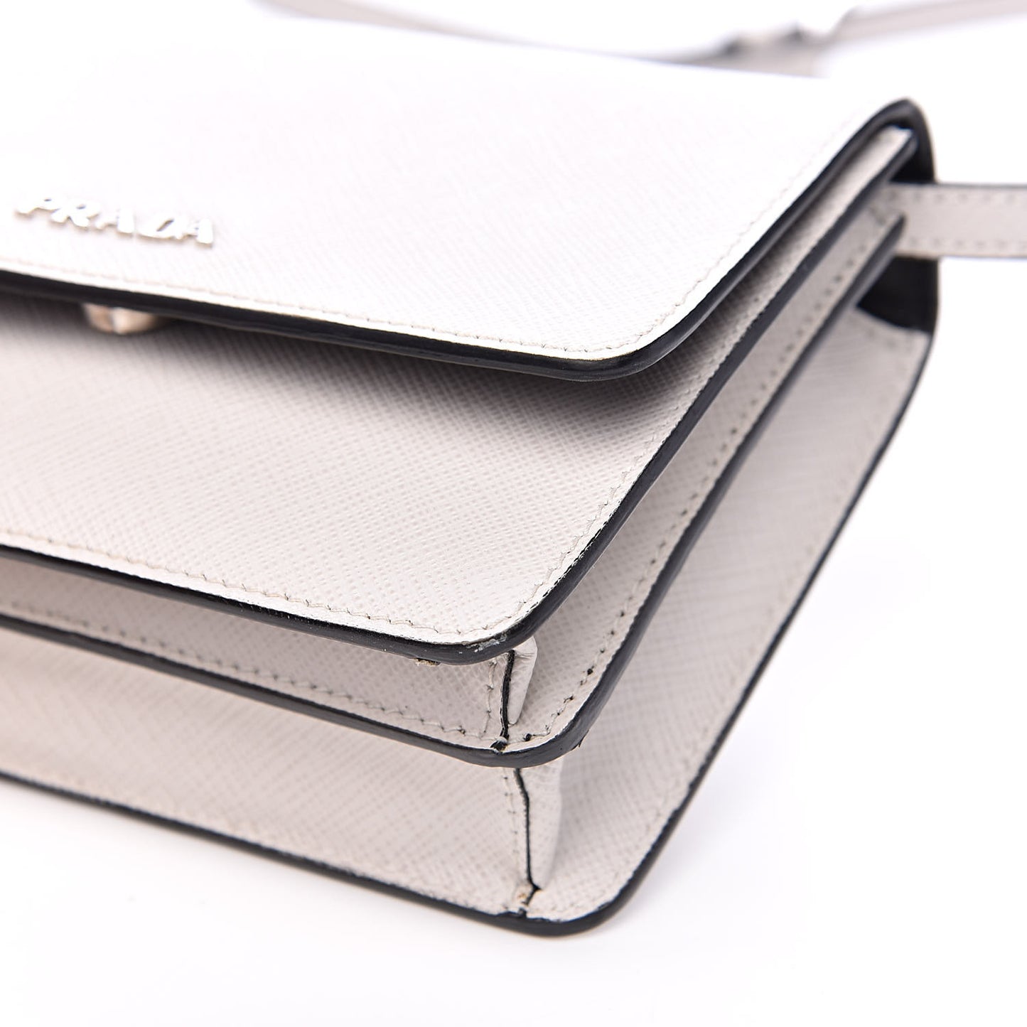 Saffiano Lux Flap Wallet With Strap Talco