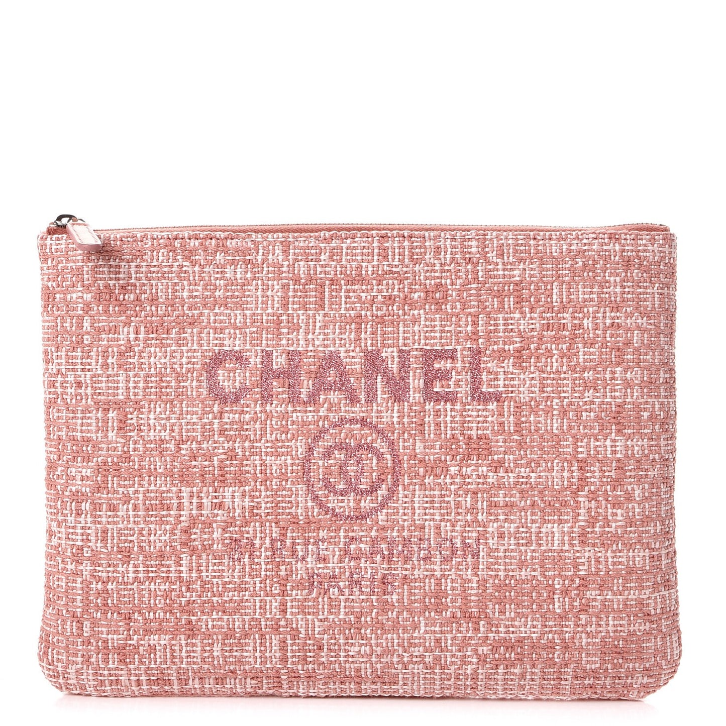 Canvas Small Deauville Pouch Pink