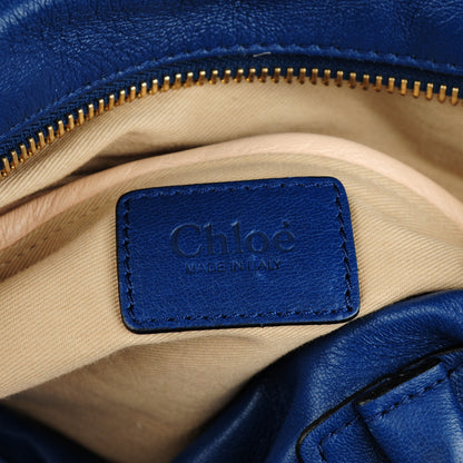 Chloe Calfskin Medium Military Paraty Royal Navy 6 of 7