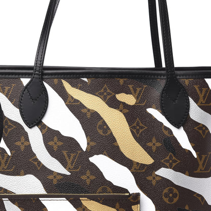 Louis Vuitton X LOL Monogram Neverfull MM Gold Silver 11 of 11