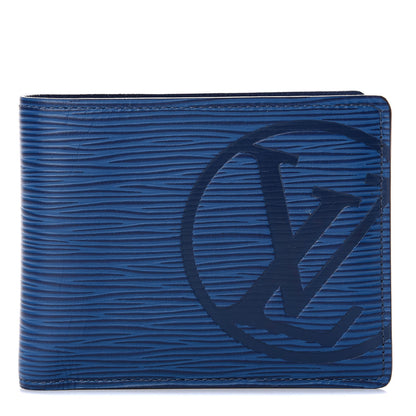 Louis Vuitton Epi Initials Multiple Wallet Cobalt 1 of 8