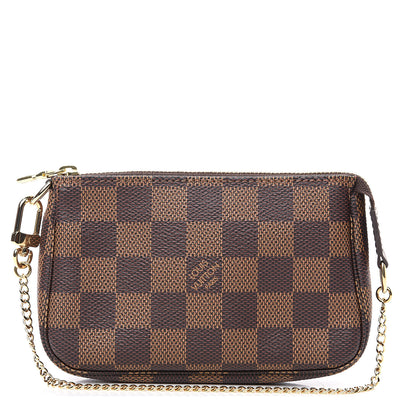 Louis Vuitton Damier Ebene Mini Pochette Accessories 1 of 6