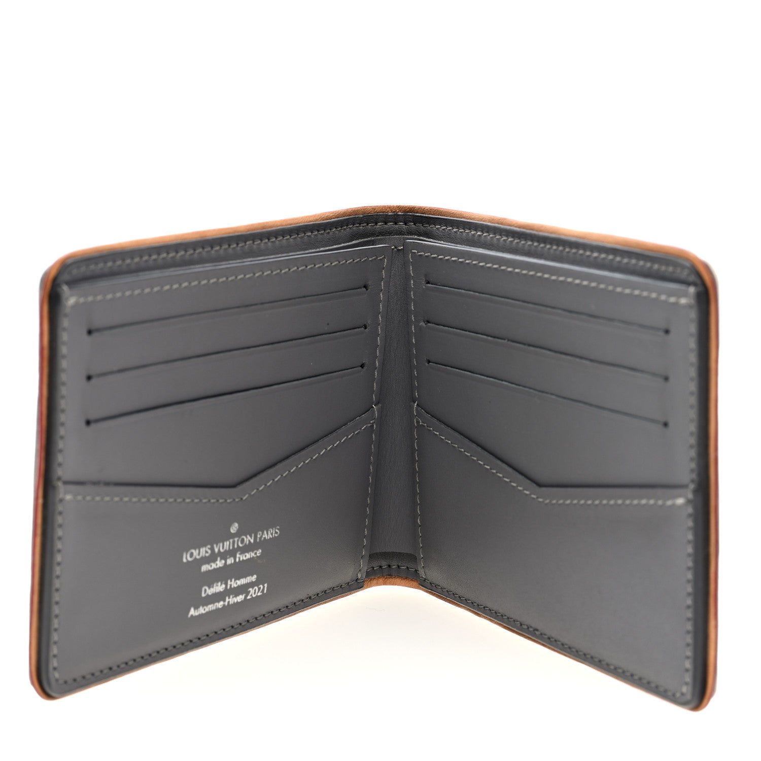 Louis Vuitton Monogram Mirror Slender Wallet Silver 5 of 6
