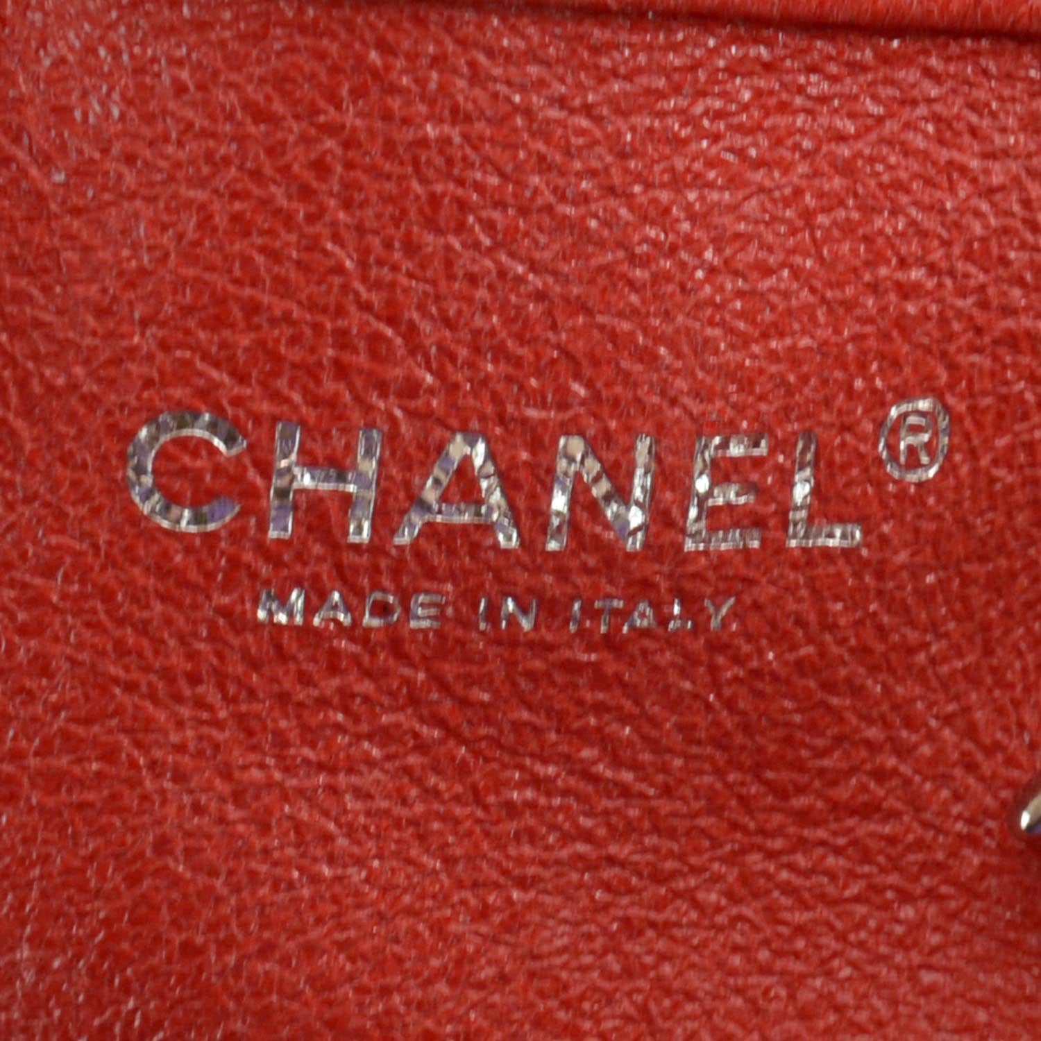 Chanel Caviar Camellia Flower Tote Red 5 of 9