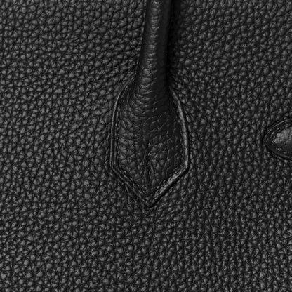Hermes Togo Birkin 25 Black 10 of 35