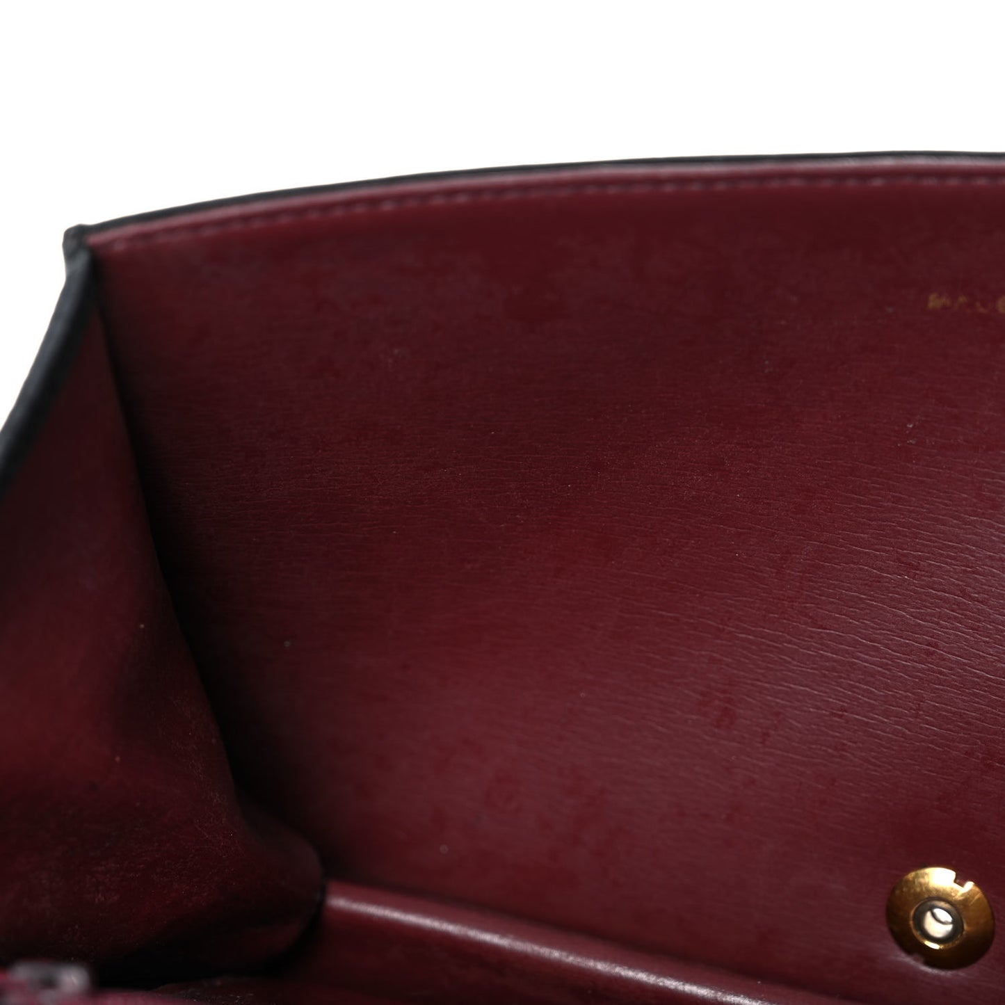 Lambskin Quilted Wallet On Chain WOC Black