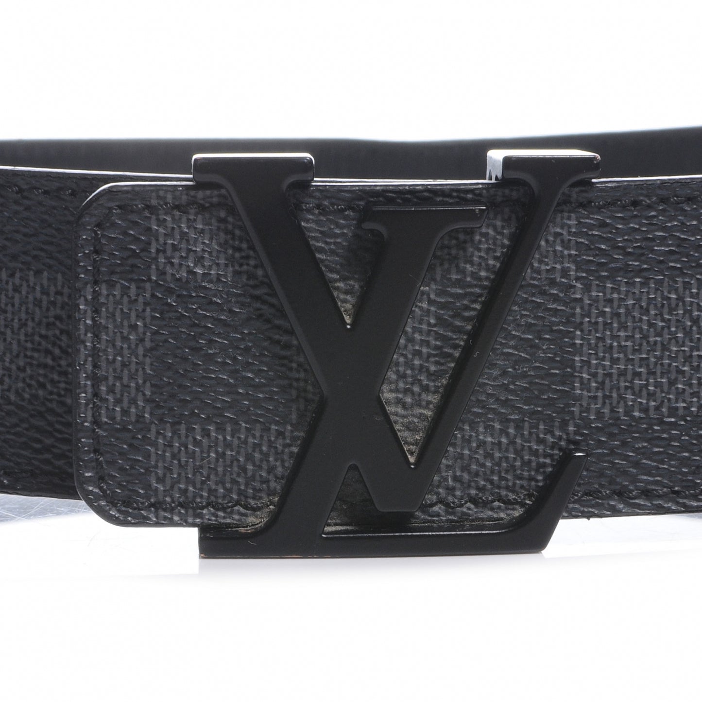 Damier Graphite LV Initiales Belt 95 38