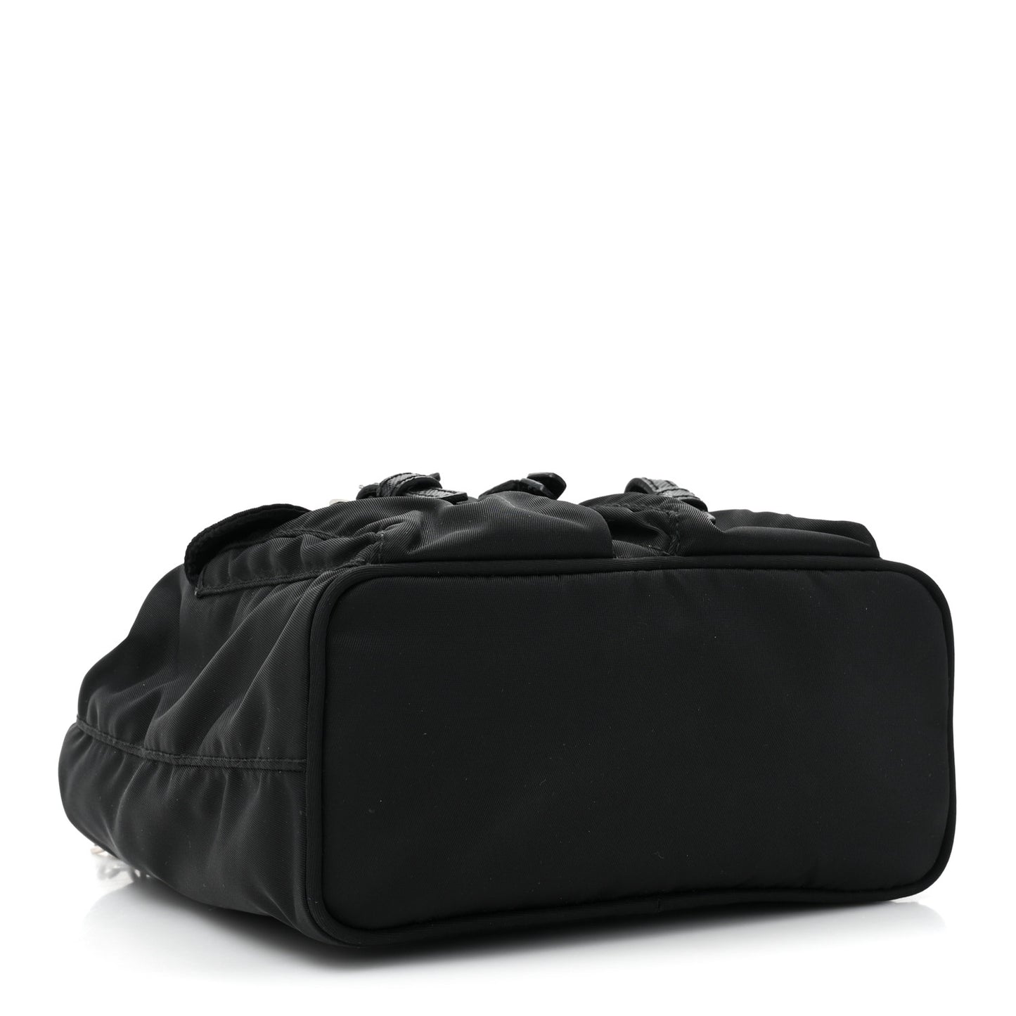 Nylon Vela Mini Crossbody Backpack Black