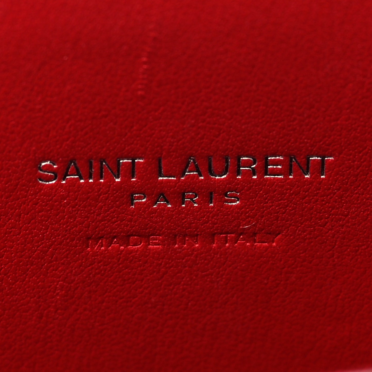Calfskin Crocodile Embossed Nano Sac De Jour Red