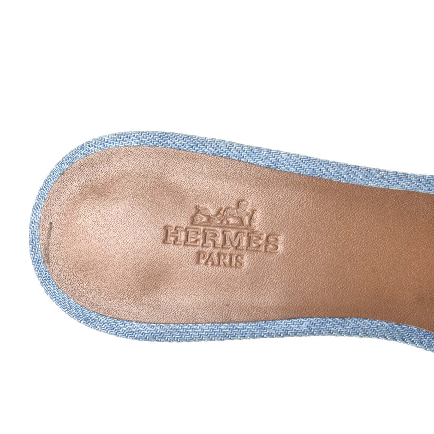 Denim Oasis Sandals 36 Bleu Clair