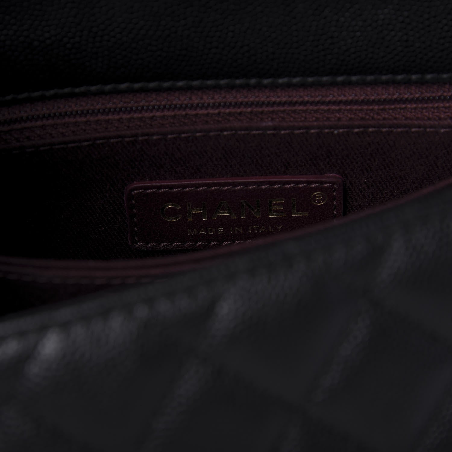 Chanel Caviar Quilted Mini Coco Handle Flap Black 8 of 9