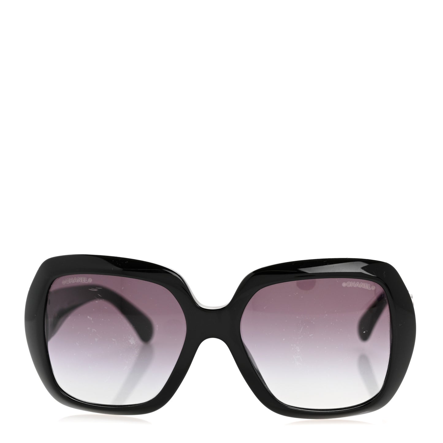 Acetate Square Sunglasses 71391A Black