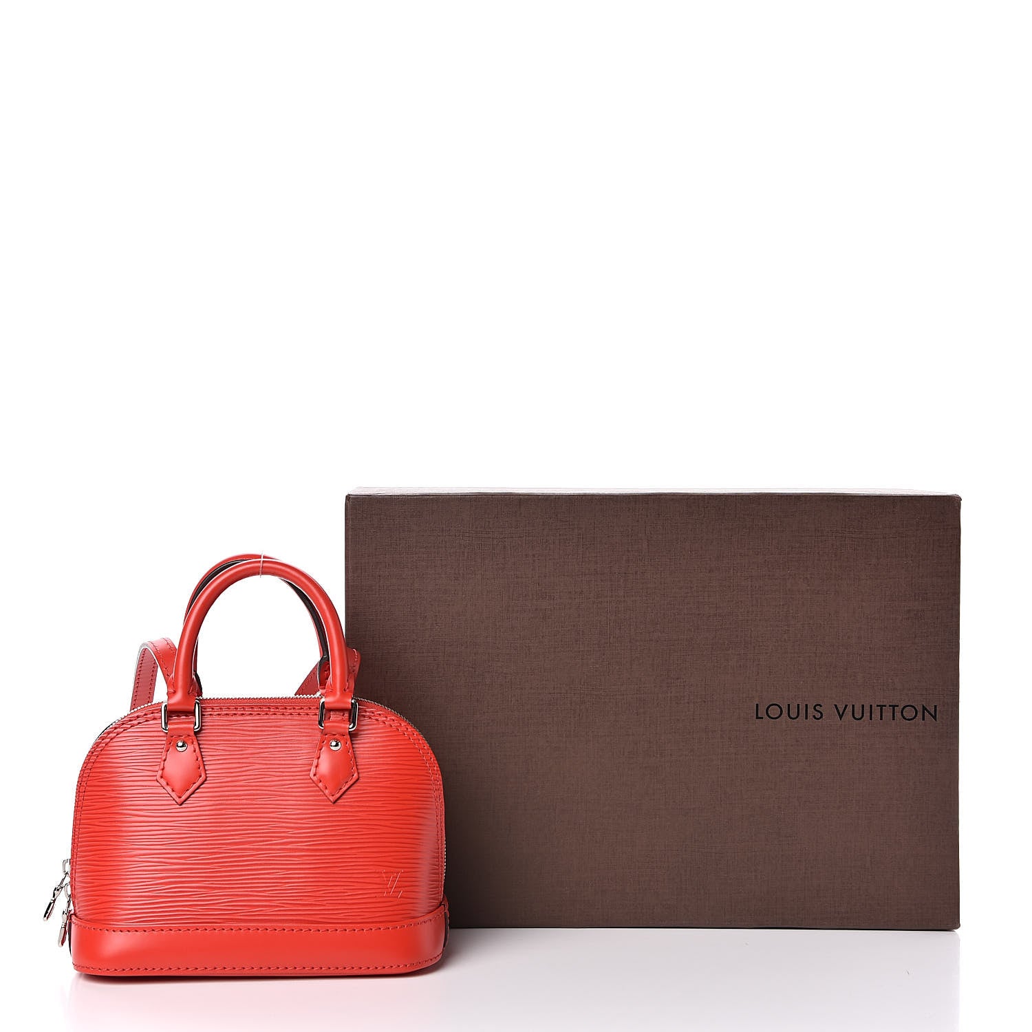 Louis Vuitton Epi Nano Alma Coquelicot 11 of 11